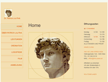 Tablet Screenshot of hno-praxis.at
